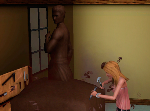 Sims 3 скульптор. Карьера Sims 3 скульптор. Карьера